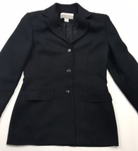 Women Collectibles Petite Sophisticate Fashion Black Blazer Jacket  Sz 0 - £12.90 GBP