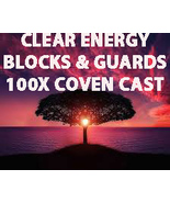 HAUNTED 200X FULL COVEN CLEAR ENERGY BLOCKS &amp; GUARDS MAGICK Witch Cassia4  - $2,427.57 MXN