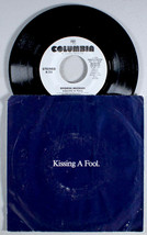 George Michael - Kissing a Fool (7&quot; Single) (1988) Vinyl 45 • PROMO • Faith - £12.08 GBP