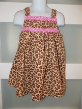 Bonnie Jean Leopard Dress Size 3T Girl's EUC - $15.33