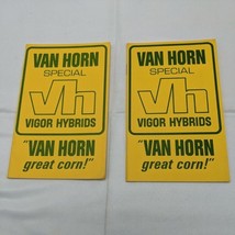 (2) 3.5&quot; X 5&quot; Vintage Van Horn Vigor Hybrids Data Memo Notebooks Cerro G... - $187.46 MXN