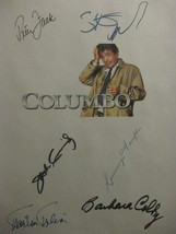 Columbo Signed TV Script Screenplay X6 Autograph Murder by the Book Peter Falk S - £15.72 GBP