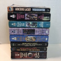 8 Mercedes Lackey Books Lot Paperback Bardic Voices Valdemar Mage Wars Obsidian - £19.77 GBP
