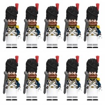 Napoleonic Wars French Line Infantry Sappers 10pcs Minifigures Building Toy - £17.12 GBP