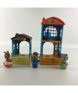 Hub Bubs Happy Hollow Preschool Playset Animal Figures Vintage 1975 Matt... - $59.50 CAD