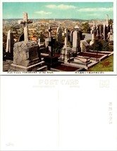 Japan Kanagawa Prefecture Yokohama Full Views at Bluff Cemetery Vintage ... - $9.40