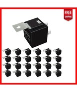 Versatile 12V 40A Automotive Relay Pack of 25 - Quick Connect 4-Pin Design - $878.20 MXN