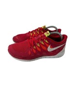 Nike Free 5.0 Running Shoes 642199 601 Legion Red Laser Crimson Womens S... - $35.10