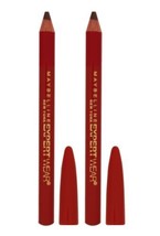 1 New Maybelline Expert Wear Twin Brow &amp; Eye Liner Pencils #102 Dark Brown - £4.73 GBP
