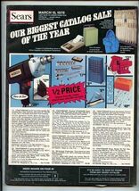 Sears Catalog March 1978 Our Biggest Catalog Sale of the Year - $17.82