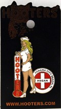 Panama City Beach Florida Hooters Sexy Girl Nurse Megan Thermometer Lapel Pin - $24.99