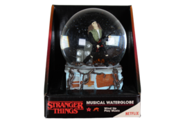NEW Stranger Things Eddie Munson Waterglobe Snow Globe Music Wind Up Halloween - £24.62 GBP