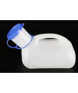 Portable 1000mL Plastic Urinal w/ handle &amp; snap cap for car camping bed ... - $24.03 CAD