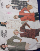 Vogue Misses’ / Misses’ Petite Jacket Size 12-16 #2554 - $9.99