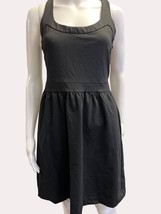 Cynthia Rowley Women&#39;s Black Fit &amp; Flare Dress Size M SKU 6099 - $26.64