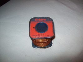 Vintage BELDEN 8079 #26 HNC NYLCLAD MAGNETIC WIRE 15 oz.  SPOOL - $368.09 MXN