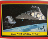 Vintage Star Wars Return of the Jedi trading card #9 The New Death Star - £3.13 GBP