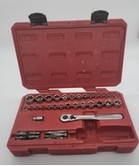 Vintage Craftsman 3/8 Socket Set W/Ratchet SEA 5/32-3/4 Metric 4mm-16mm ... - £38.91 GBP