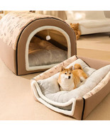 Big Dog Kennel Warm Winter Dog House Mat Detachable Washable Dogs Bed Ne... - $45.99+