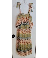 Womens S EGS Multicolor Ruffled Adjustable Strap Summer Casual Dress - €16,14 EUR