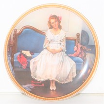 Collector Plate &#39;Waiting At The Dance&#39; by Norman Rockwell Bradford Exchange - $5.00
