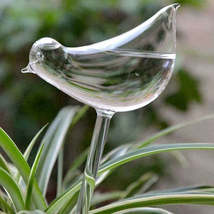 Automatic Flower Watering Device Plant Waterer Self Watering Globes Clear Bird S - £1.59 GBP+