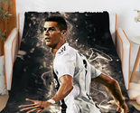 Sofa Blankets for Winter Cristiano Ronaldo Microfiber Bedding Custom War... - £29.40 GBP