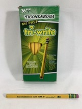 Ticonderoga Wood-Cased My First Tri-Write Pencils, #2 HB Soft, With Eras... - $28.70