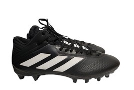 Adidas SM Freak FX1312 Mens Black Size 16 Mid Football Cleats - $59.39