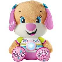 Fisher-Price Laugh & Learn So Big Sis, Large Musical Plush Puppy Toy with Learni - $51.99