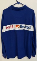 Avis Budget Employee Car Rental Polo Shirt Long Sleeve Design By Jeff Ba... - $49.49