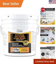 RV Flex Repair 100% Silicone RV Roof Sealant - Premium Leak Repair &amp; Wat... - $163.27