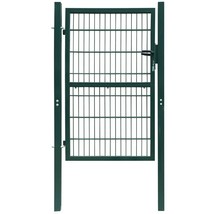 vidaXL 2D Green Steel Fence Gate, Heavy Duty Construction - $397.99