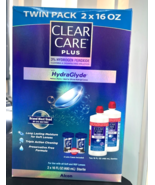 Clear Care Plus Contact Lens Cleaning Solution with HydraGlyde Twin Pack - $33.27 CAD