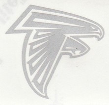 REFLECTIVE Atlanta Falcons 2.5 inch fire helmet hard hat decal sticker RTIC - £2.72 GBP