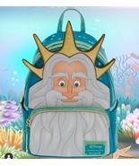 Loungefly Disney Little Mermaid Ariel's Father King Triton Mini Backpack - $139.99