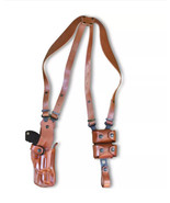 Fits Ruger Vaquero 357 Mag 5.5”BBL Leather Vertical Shoulder Holster #18... - $158.39