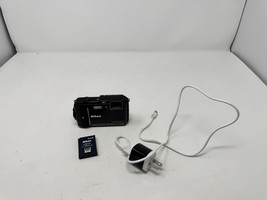 Nikon Coolpix AW130 16MP Waterproof Digital Camera Black WiFi - £157.49 GBP