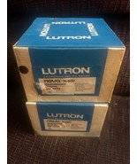 Lutron N-600 Nova Incandescent Dimmer Switch 600 Watts Lot of 2 - $20.56