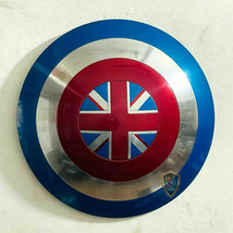 Medieval Captain Carter Shield - Metal Prop Replica - Screen Accurate Ma... - £121.65 GBP