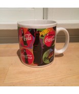 Coca Cola Pop Art Neon Multicolored Coffee Mug - £11.16 GBP