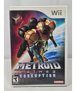 Metroid Prime 3 Corruption for Nintendo Wii No Manual TESTED - £9.39 GBP