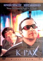K-Pax [Widescreen Collector&#39;s Edition DVD 2002] Kevin Spacey, Jeff Bridges - £0.90 GBP