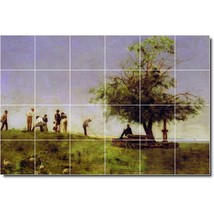 Thomas Eakins Country Painting Ceramic Tile Mural BTZ02919 - £193.47 GBP+