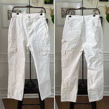 PacSun White Cargo Dad Jeans $60 28 - $602.64 MXN