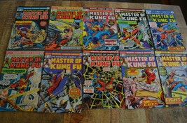 Hands of Shang Chi Master of Kung Fu #30-39 Marvel Comic Book Lot of 10 VF 7.5 - £60.60 GBP
