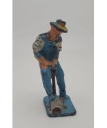 John Hill &amp; Co. England Train Figure Lot Lead People Hobo Farmer Village... - $46.71 CAD