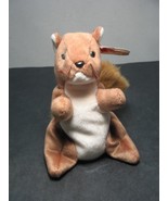 TY BEANIE BABY &quot;Nuts&quot; The Squirrel 1996- Retired MWMT KR Stamp 407 - $5.99