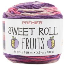 Premier Yarns Sweet Roll Fruits Yarn-Plum - £11.16 GBP