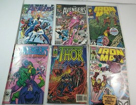 Lot 6 MCU Marvel Comics The Avengers #268, #269 King, 351, Thor 502 Iron Man 293 - £44.11 GBP